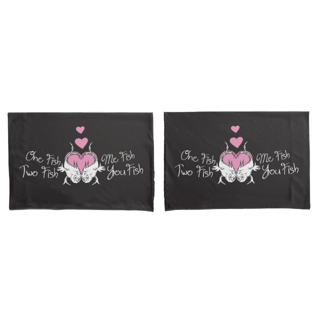 Namorados Dr. Seuss | Um Peixe Dois Peixes (Frente - conjunto)