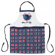 Namorados Impressão Apron