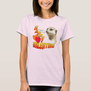 Namorados Meerkat BFF Ringer T-Shirt