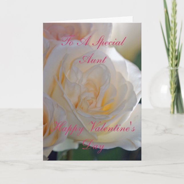 Namorados para a tia Cartão (Frente)