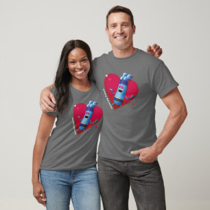 Namorados T-Shirt para Aquarius