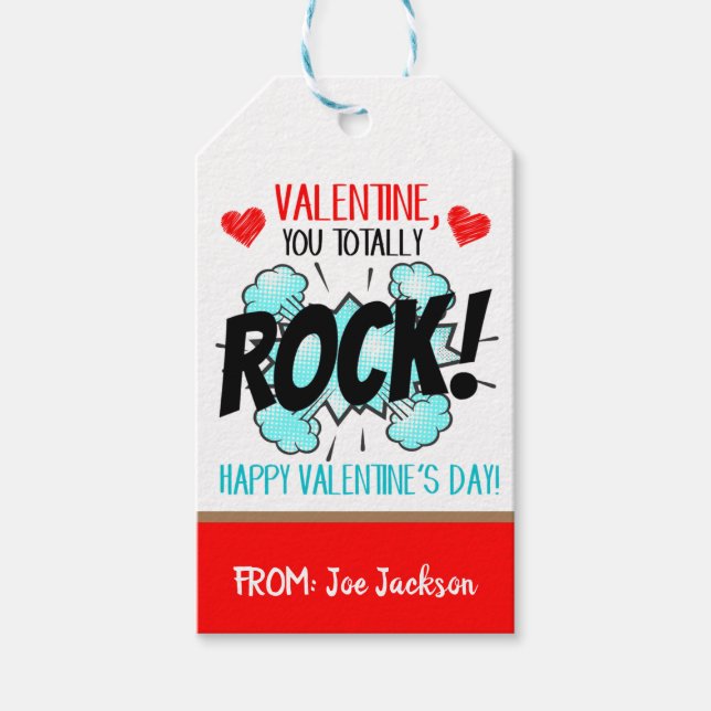 Namorados Você Agita A Etiqueta De Presente (Frente)