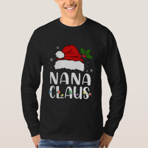 Nana Claus Camisa A Família Pajama De Natal
