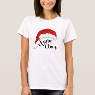 Nana Claus Papais noeis T-Shirt