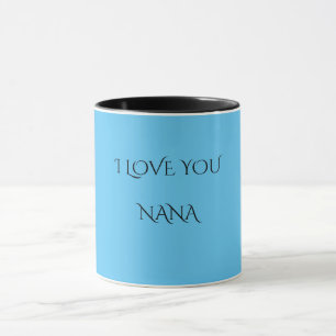 "NANA" EU TE AMO dois tonificou a caneca