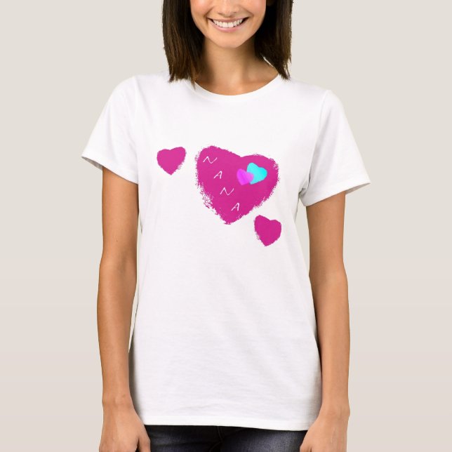 Nana Hearts T-Shirt (Frente)