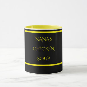 "NANA'S", café de SOPA CHICKEN ou caneca de chá.