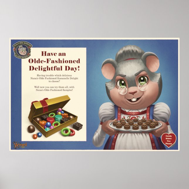 Nana's Karamelle Delights Poster (Frente)