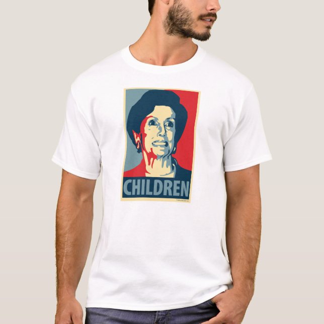 Nancy Pelosi - crianças: T-shirt de OHP (Frente)