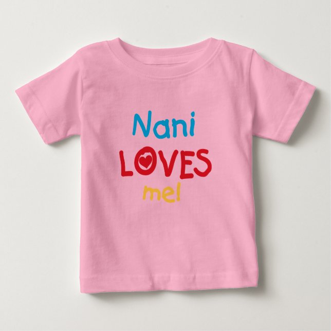 Nani ama-me t-shirt e presentes (Frente)