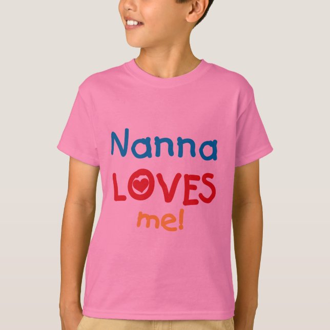 Nanna ama-me T-shirts e presentes (Frente)