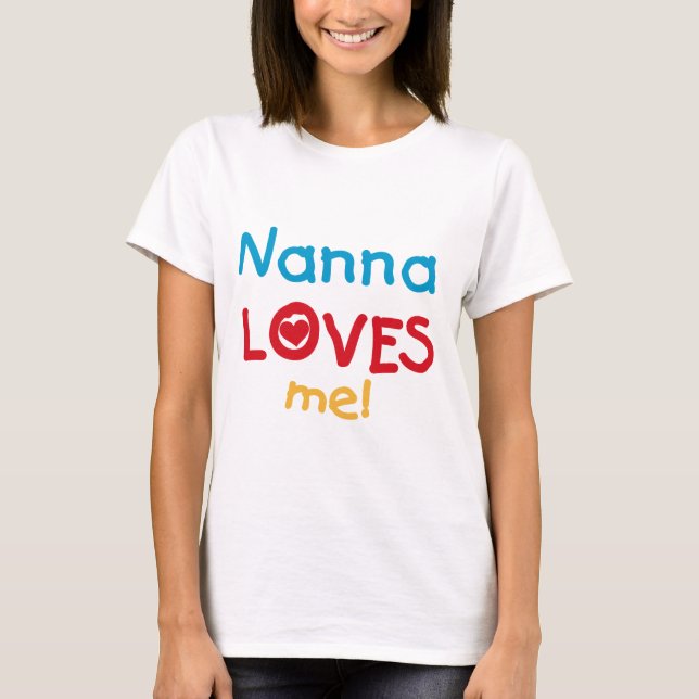 Nanna ama-me T-shirts e presentes (Frente)