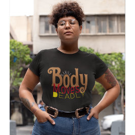 Nanna se exercita em T-Shirt