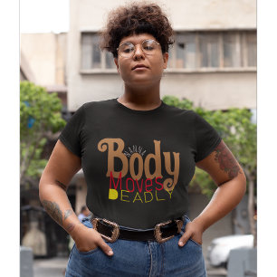 Nanna se exercita em T-Shirt