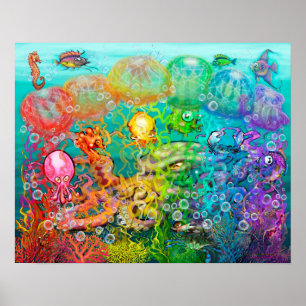 Nanny Octopus Poster