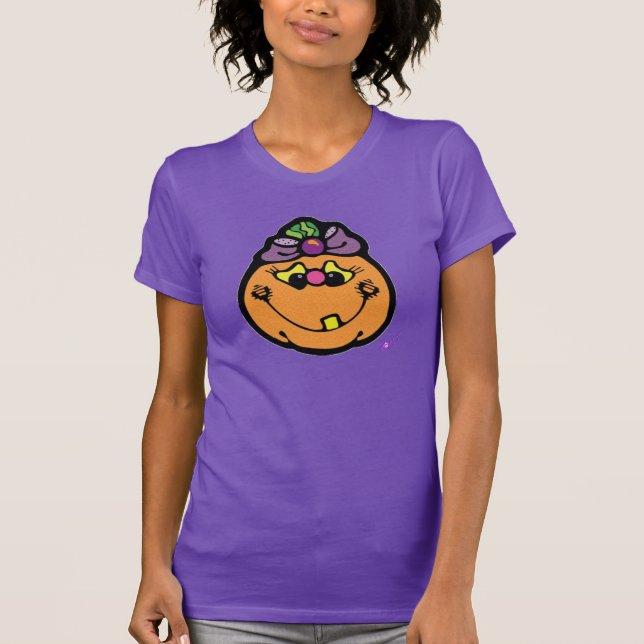 Nano T-Shirt Pumpkin Arco Roxo (Frente)