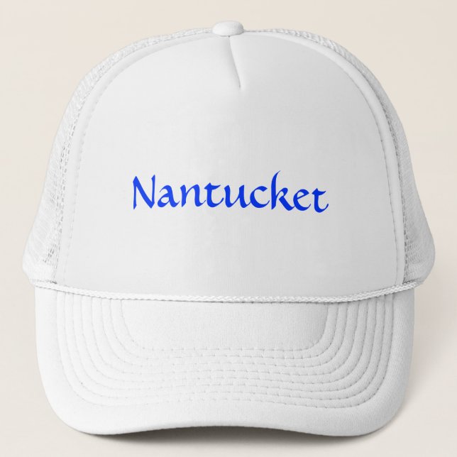 Nantucket, Boné De Basebol Do MÃE / Chapéu De Truc (Frente)
