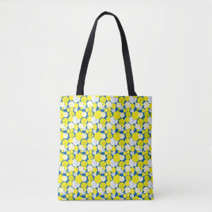 Nantucket Scallop Shell Bolsa - azul/amarelo