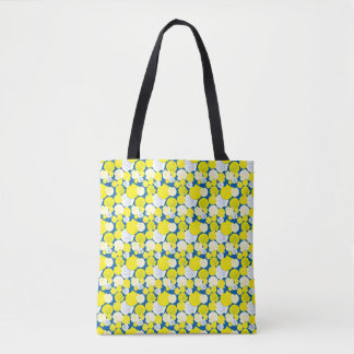 Nantucket Scallop Shell Bolsa - azul/amarelo