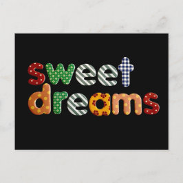 Não: 156. Cartão postal SWEET DREAMS do TFDG