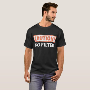 NÃO ADVIRTA nenhum t-shirt do filtro