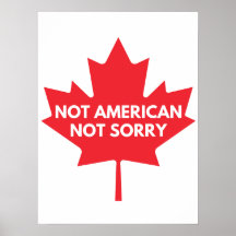 Não Americano, não lamento Poster