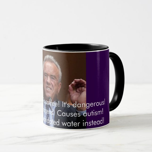 Não Beba Este Café! Caneca (Frente Esquerda)