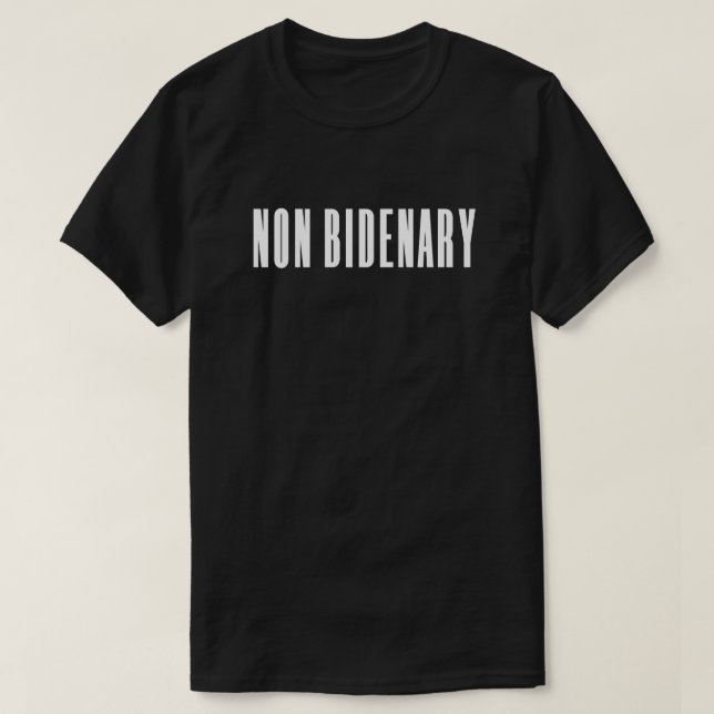 Não Bidentico | Anti Joe Biden | T-Shirt escuro (Frente do Design)