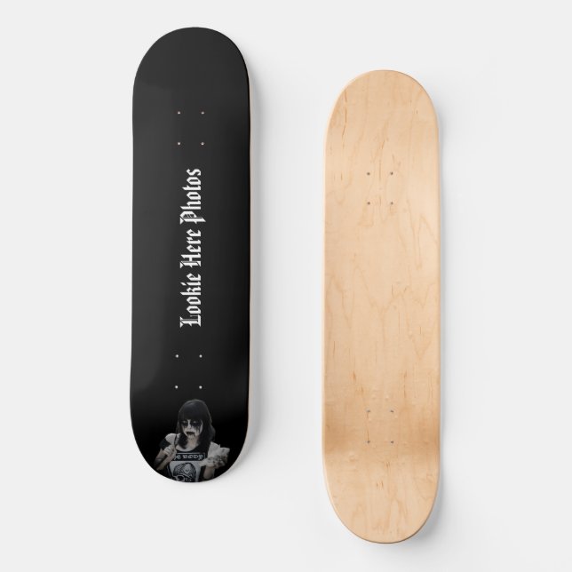 Não brinque com Jess Skateboard (Frente)