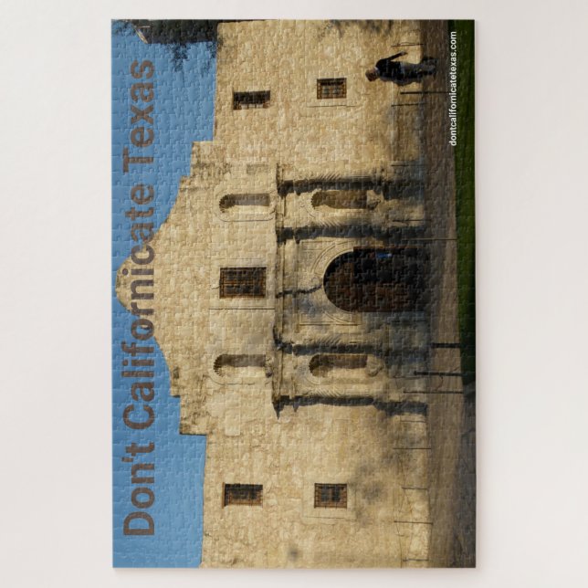 Não californique o Quebra-cabeça do Texas 1000+ Pi (Vertical)