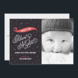 Não Cartões de foto de Natal Noturnos Silenciosos<br><div class="desc">Celebre a temporada de férias com este adorável cartão de férias de Berry Berry Sweet. Disponível em outras cores.</div>