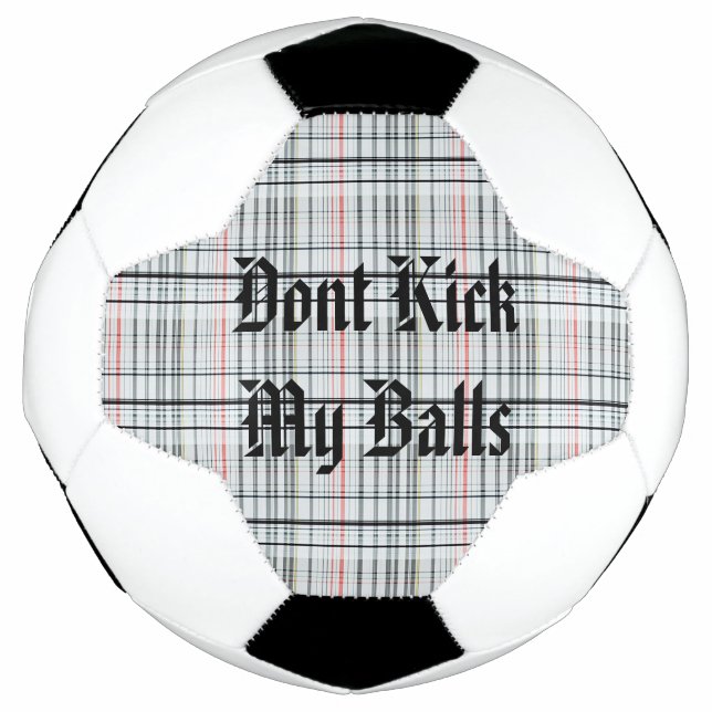 Não Chute Minhas Bolas No Tartan, (Frente)
