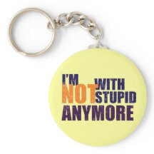 Não Com Chaveiro Estúpida