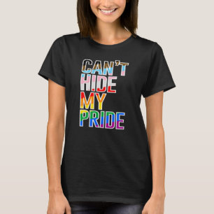 Não consigo esconder minha camiseta do orgulho