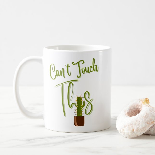 Não consigo tocar nesta caneca (Com Donut)