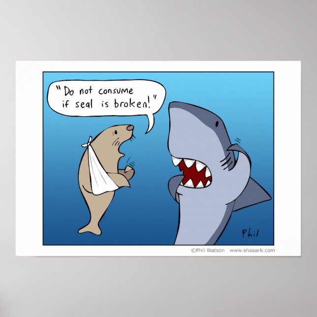 Não consumir se o selo estiver quebrado - Poster (Frente)