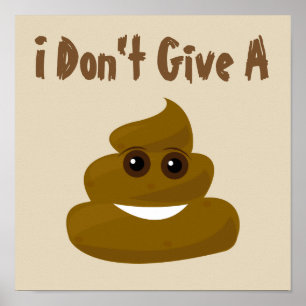 Não dê um poster de Emoji do tombadilho