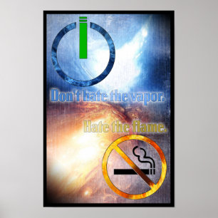 Não deie o vapor, deiam o poster da chama