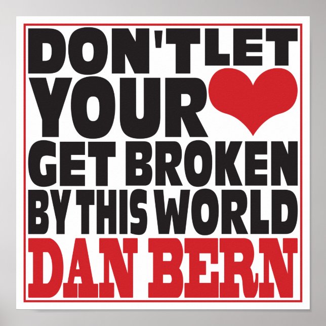 Não deixe seu coração... Poster (Frente)