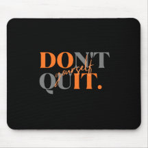 Não Desista Mouse Pad
