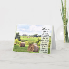 Não Desistir - Cartão de Escritura