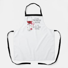 "Não é Bebendo sozinho se as crianças estão em cas