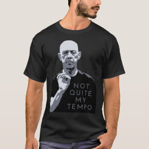 Não é bem o meu tempo preto e branco Camisa Ativa