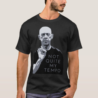 Não é bem o meu tempo preto e branco Camisa Ativa