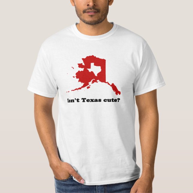 Não é bonito de Texas comparado à camisa de Alaska (Frente)