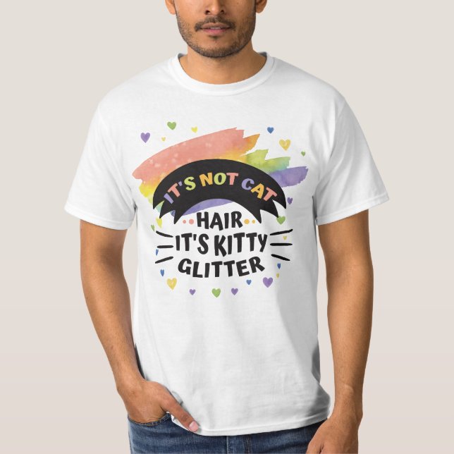 Não é cabelo de gato, é camisa de gatinho (Frente)