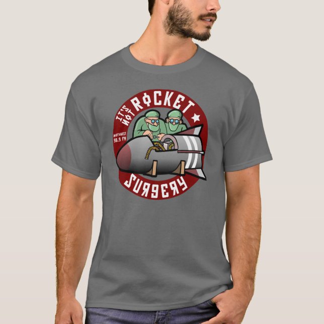 Não é cirurgia de Rocket - t-shirt (Frente)