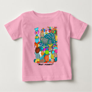 Não é Engraçado! Camiseta de Bebê Menina