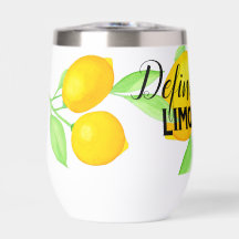 Não é Limoncello Stemless Wine Tumbler