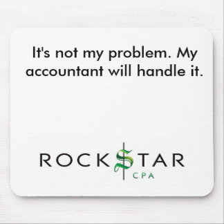 Não é meu problema Mousepad